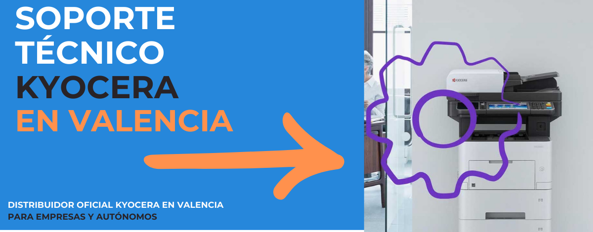 Servicio técnico oficial Kyocera en Valencia
