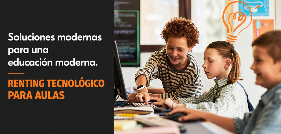 renting tecnológico en valencia para colegios y aulas